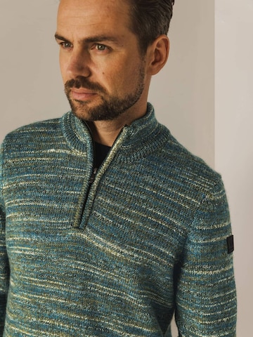 Pull-over State of Art en vert