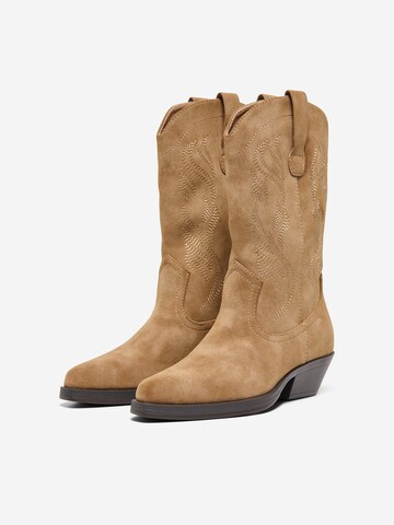 Cizme de cowboy 'ONLBRONCO-8' de la ONLY pe bej