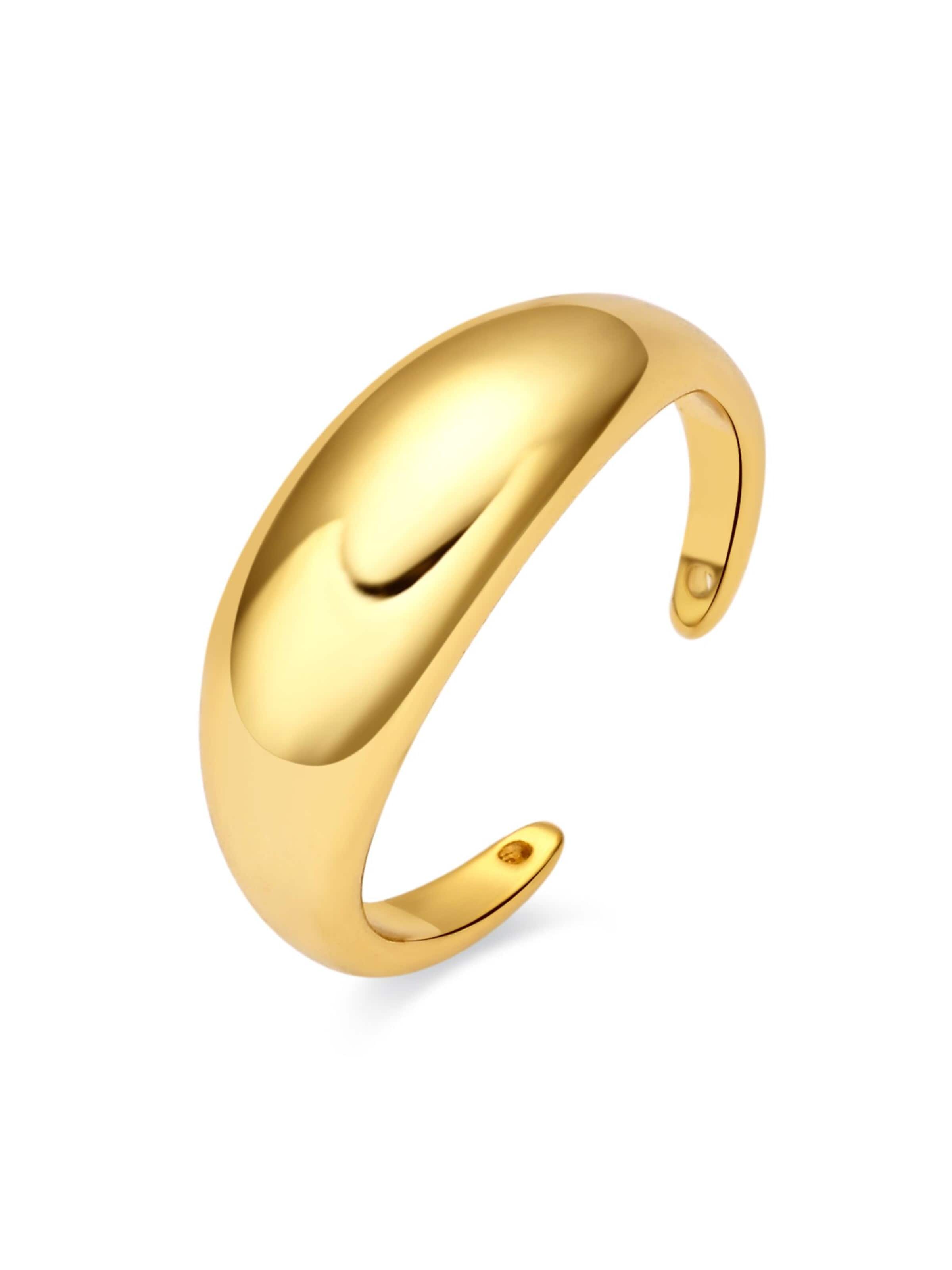 Luxenter Ring 'Egarval' in Gold: front