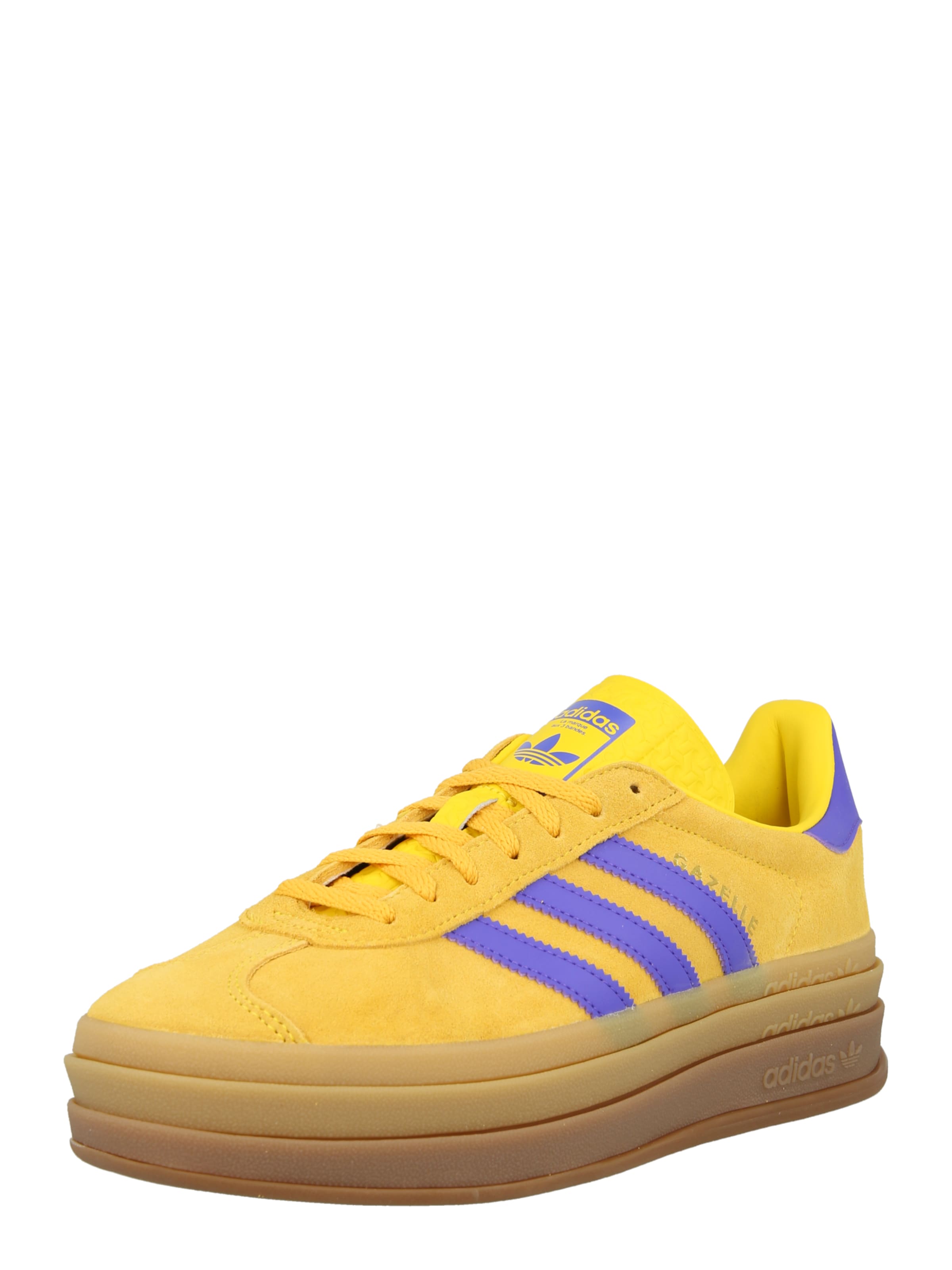 dzeltens ADIDAS ORIGINALS Zemie brīvā laika apavi 'GAZELLE BOLD': no priekšpuses