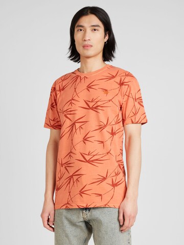 Superdry T-shirt i orange: framsida