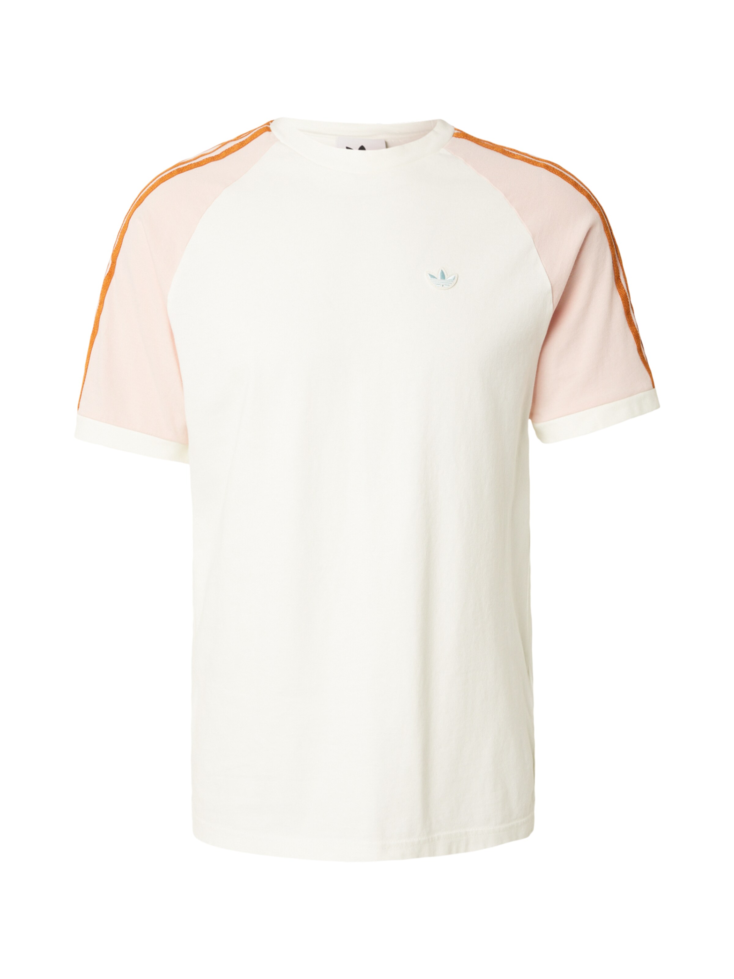 ADIDAS ORIGINALS T-Shirt 'CALI' in dunkelorange / rosa / weiß, Produktansicht