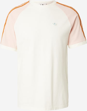 ADIDAS ORIGINALS Majica 'CALI' | bela barva: sprednja stran