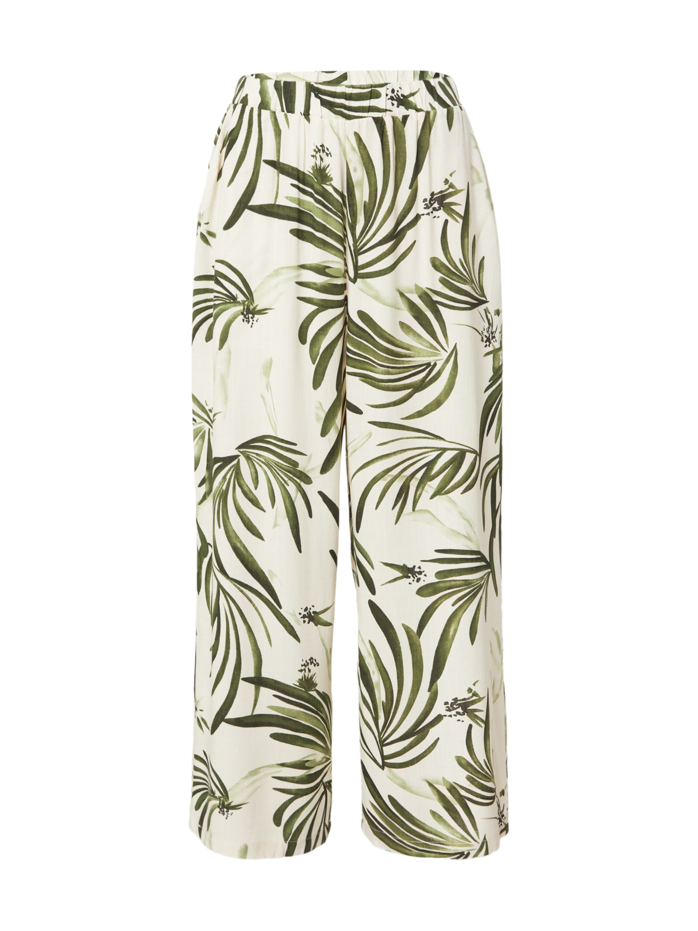 Loosefit Pantalon &#x27;Pa44ula&#x27; ZABAIONE en blanc : devant