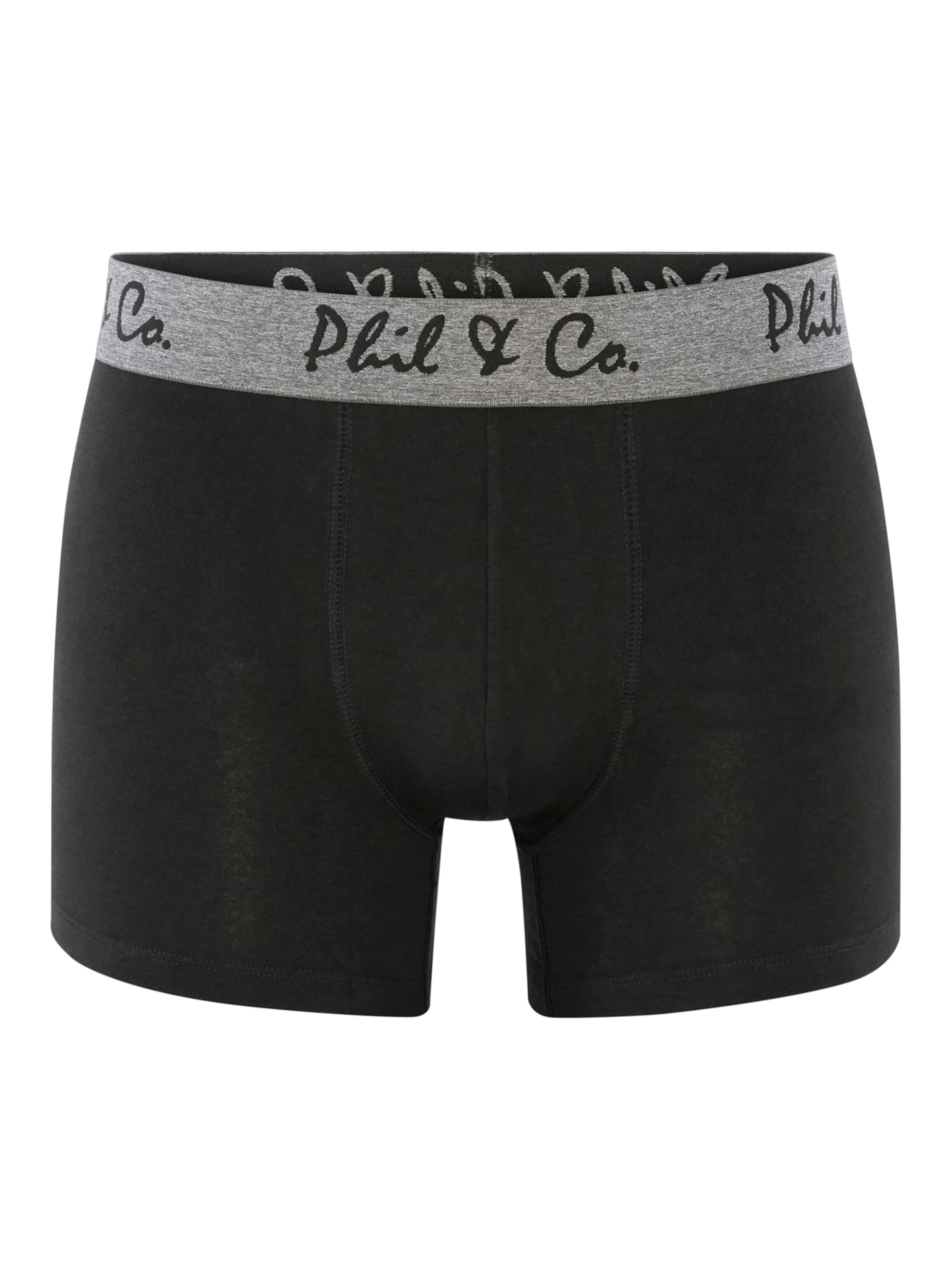 Boxers Phil & Co. Berlin en noir