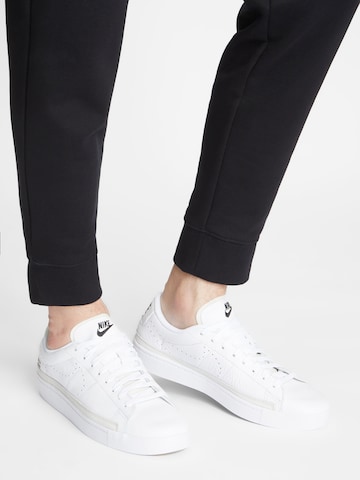 Nike Sportswear Platform trainers 'BLAZER LOW X' in White: front