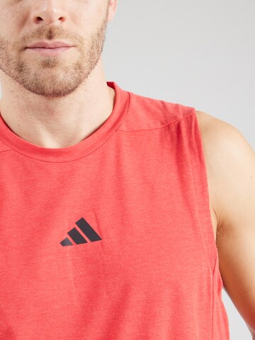 ADIDAS PERFORMANCE Функциональная футболка 'Designed for Training' в Красный