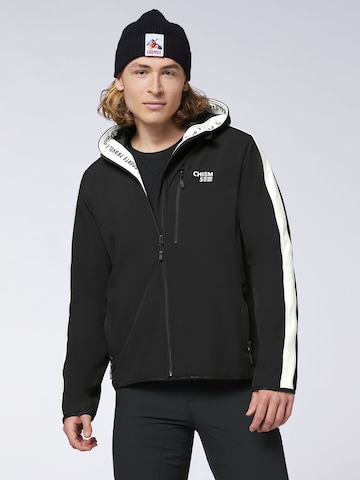 CHIEMSEE Athletic Jacket in Black: front