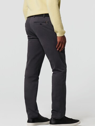 MEYER Regular Chino Pants 'Oslo' in Grey