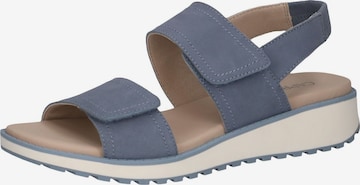 CAPRICE - Sandália em azul: frente