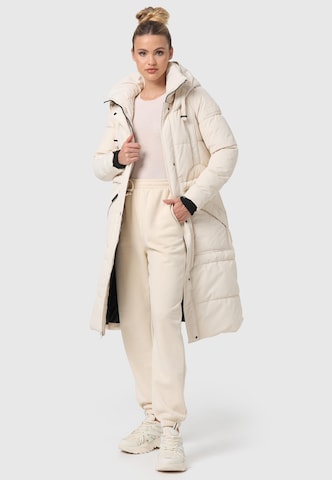 MARIKOO Χειμερινό παλτό 'Ayumii' σε μπεζ