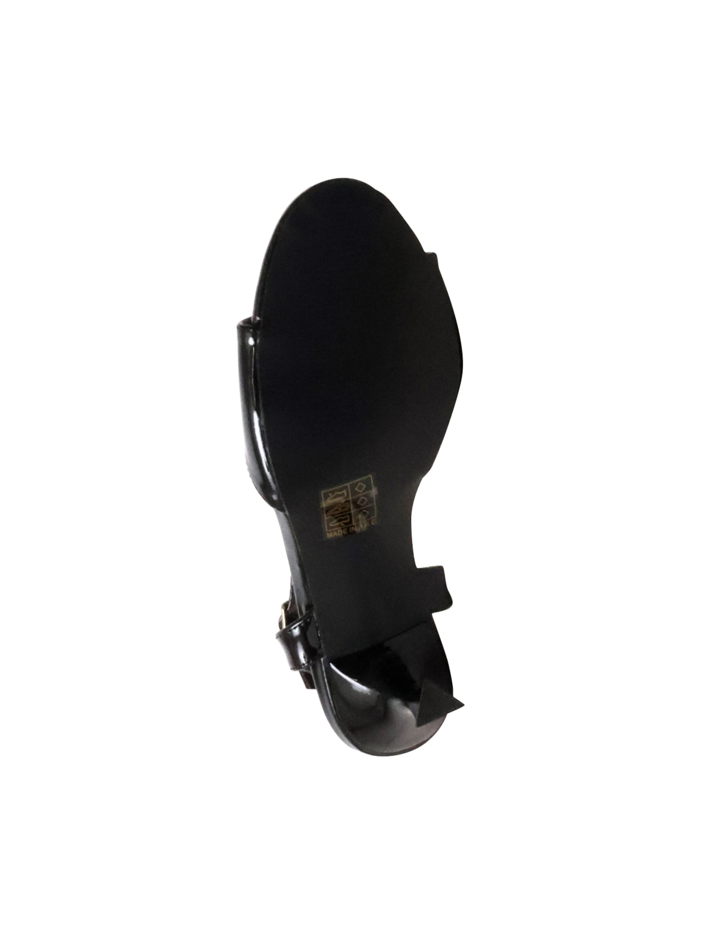 POTI PATI Sandaal 'Supermodische Sandalen mit Absatz' in Zwart