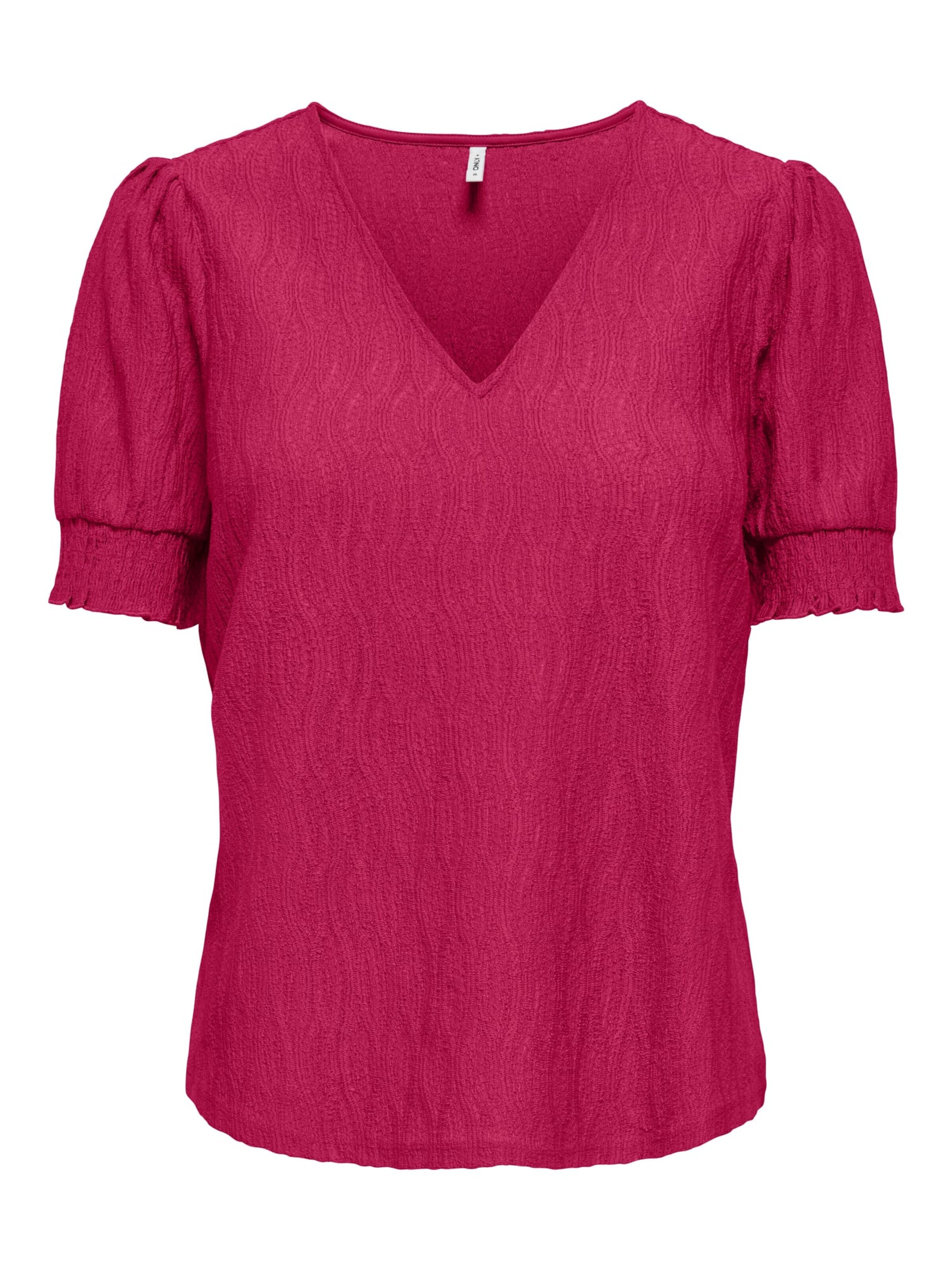 ONLY Top 'Diana' in Roze: voorkant
