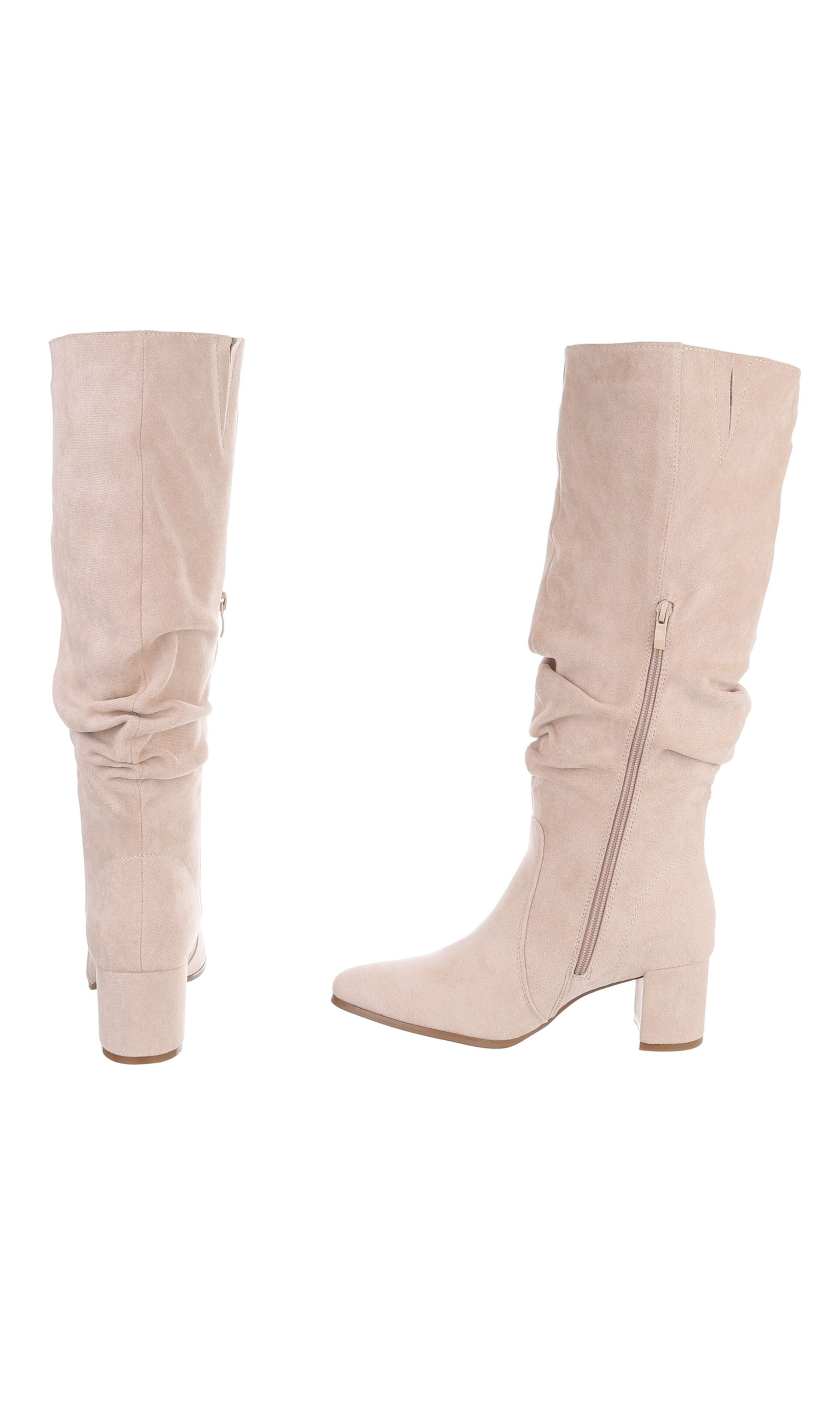 Ital-Design Stiefel in Beige