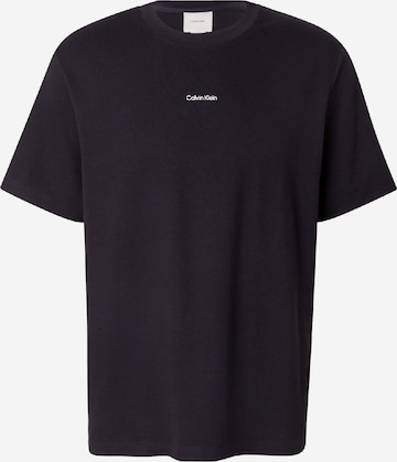 Calvin Klein Футболка в Черный: спереди