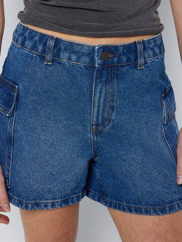 Noisy may - Loosefit Pantalón vaquero cargo 'SMILEY' en azul