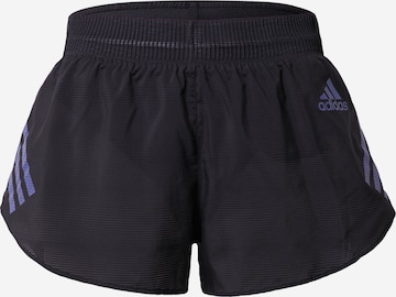 melns ADIDAS SPORTSWEAR Sporta bikses: no priekšpuses