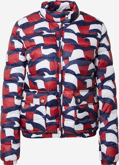 TOMMY HILFIGER Jacke in dunkelblau / rot / weiß, Produktansicht