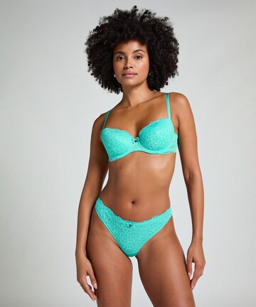 Hunkemöller BH 'Marine' in Grün: Vorderseite
