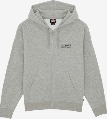 Veste de survêtement 'Bolivar Fz' DICKIES en gris : devant