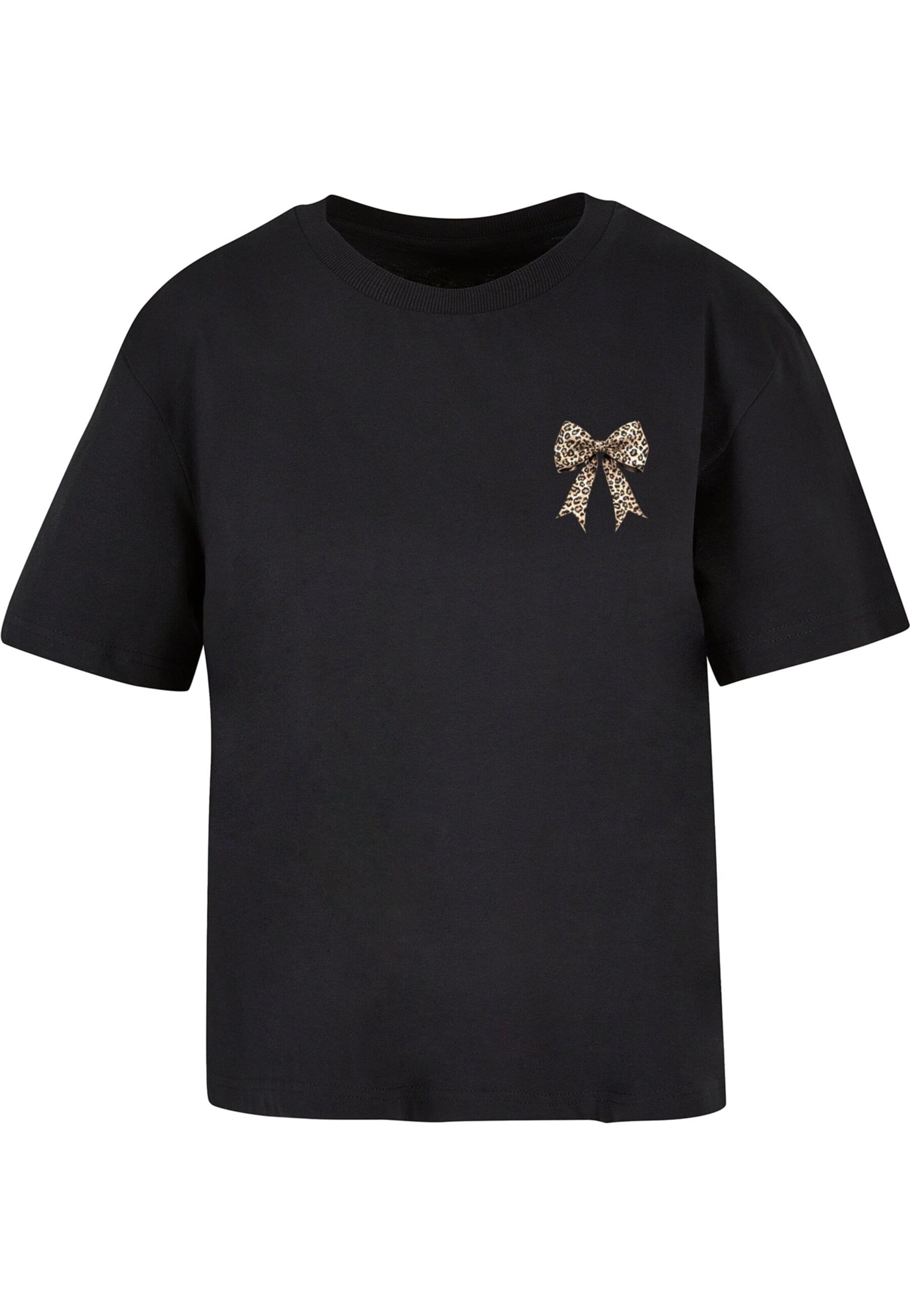 T-shirt 'Ribbon' Merchcode en noir : devant