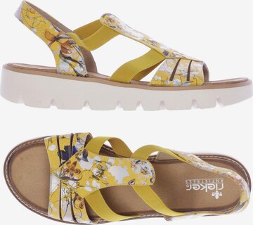 Rieker Sandals & High-Heeled Sandals in 42 in Yellow: front