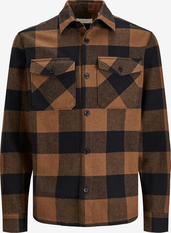 Chemise 'ROY' JACK & JONES en beige : devant