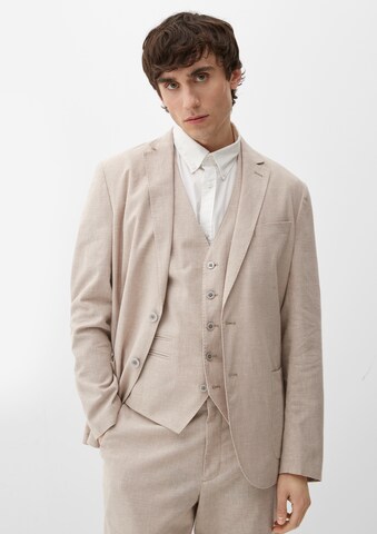 s.Oliver Slim fit Colbert in Beige: voorkant