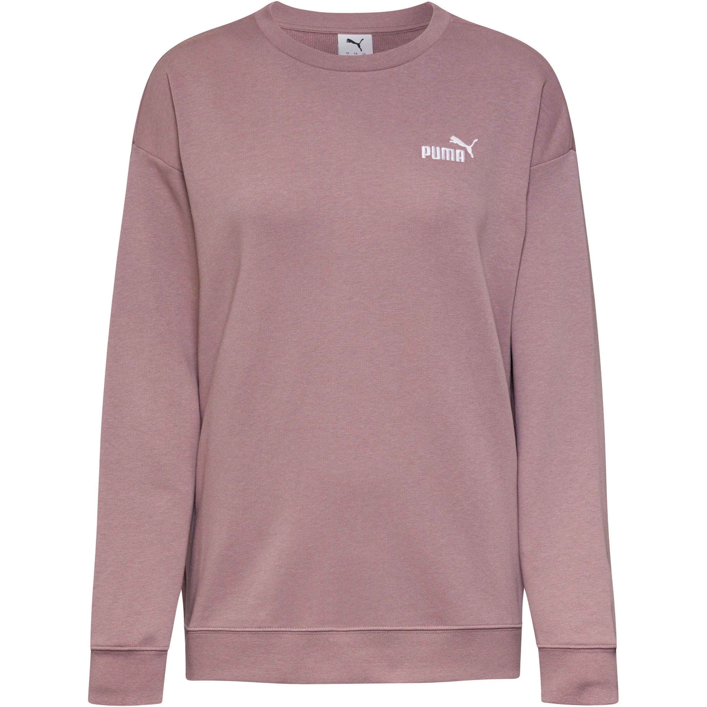 PUMA Athletic Sweatshirt 'ESS Small No. 1' in Purple: front