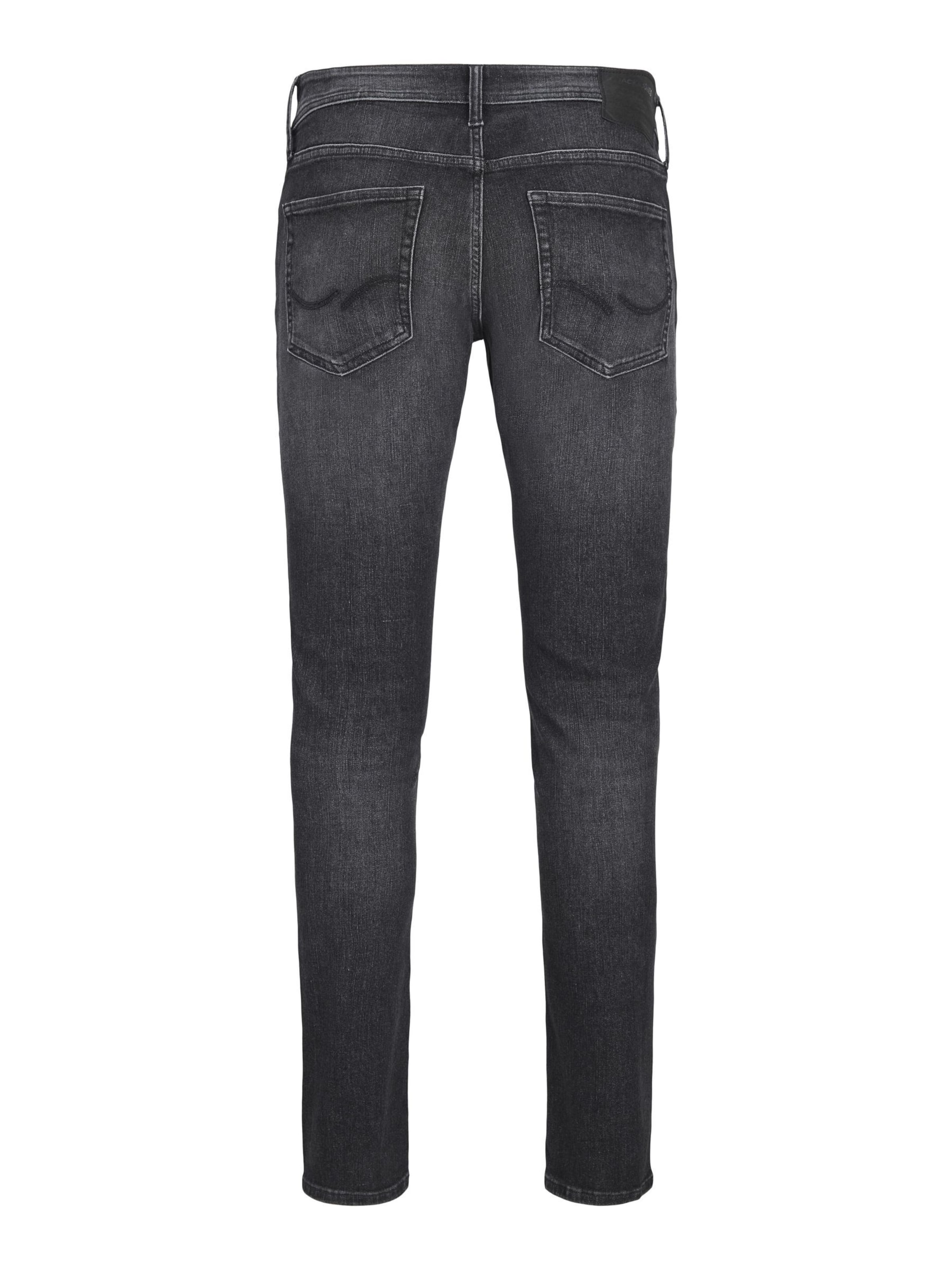 Coupe slim Jean 'JJIGlenn JJOriginal' JACK & JONES en noir