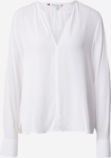 Bluză TOMMY HILFIGER pe alb, Vizualizare produs