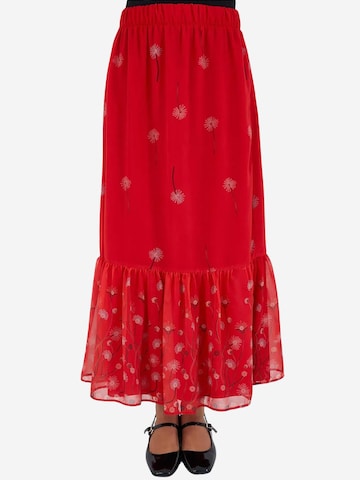 Bigdart Skirt in Red: front