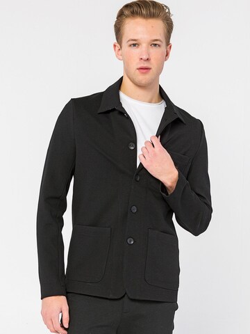 Coupe regular Veste mi-saison Ron Tomson en noir