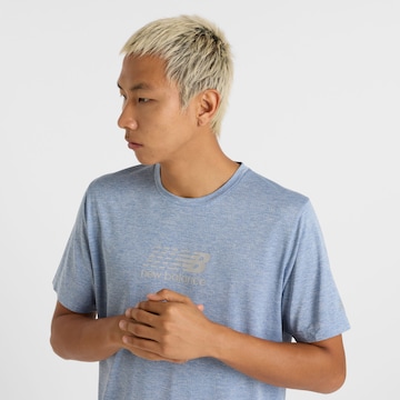 new balance Functioneel shirt in Blauw