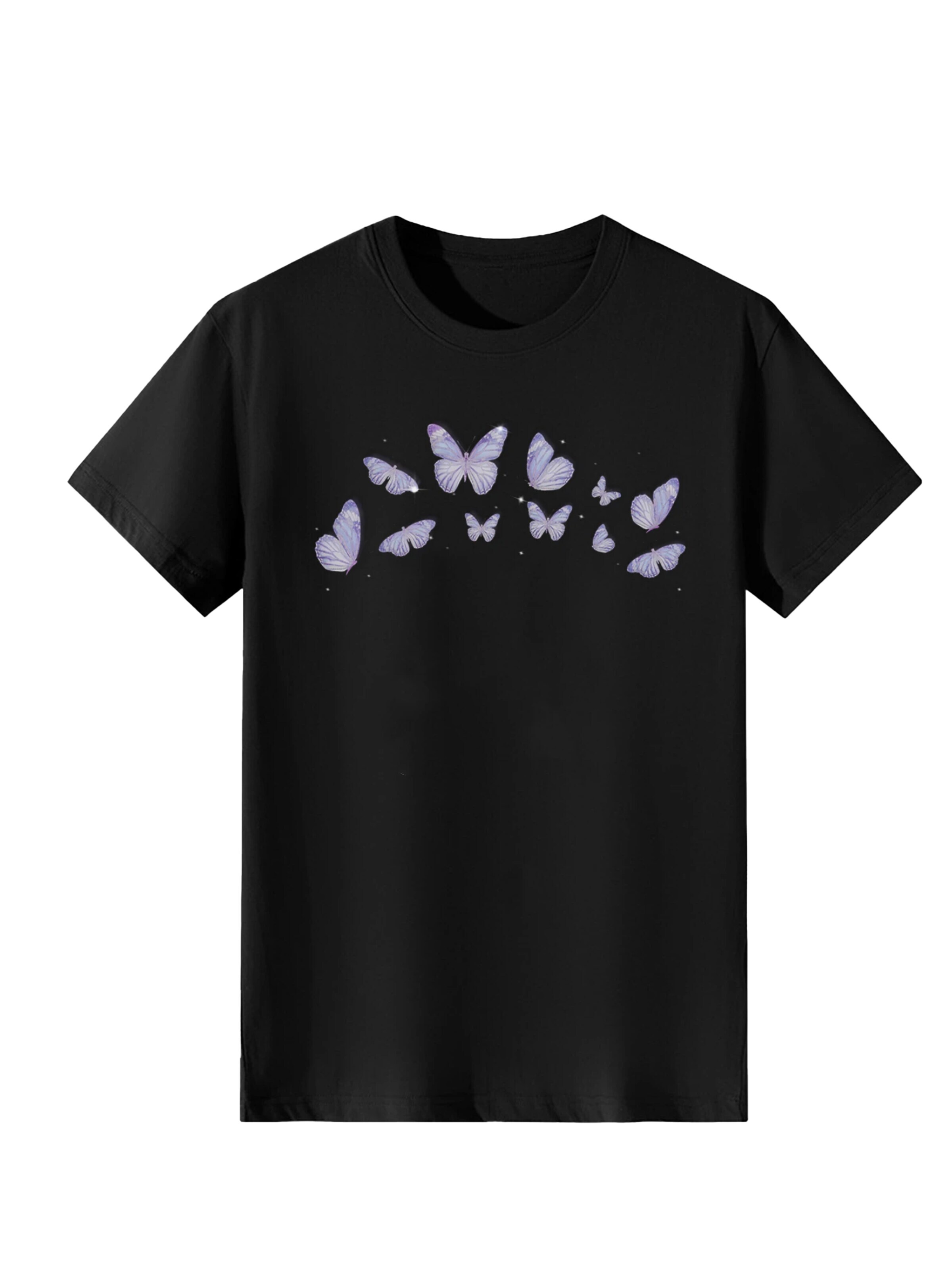 T-shirt LapaPlus en noir : devant
