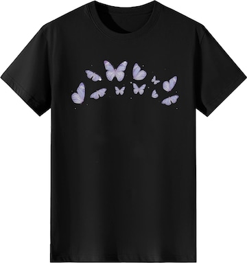 T-shirt LapaPlus en noir : devant