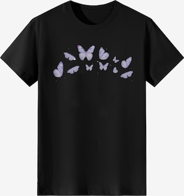 T-shirt LapaPlus en noir : devant