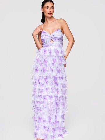 Ombre Dress in Purple