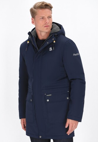 Veste fonctionnelle Schmuddelwedda en bleu : devant