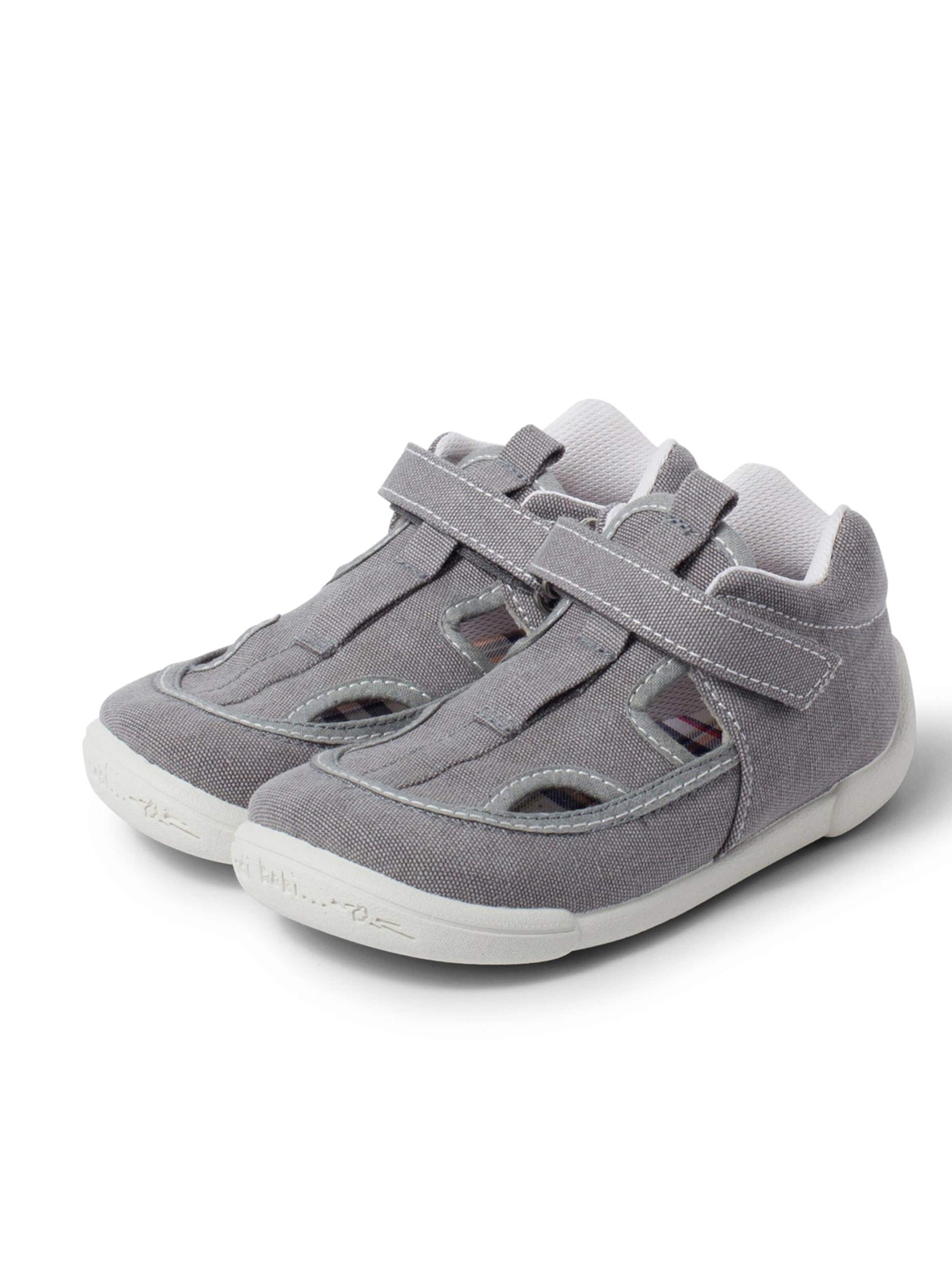 Pisamonas First-Step Shoes in Grey