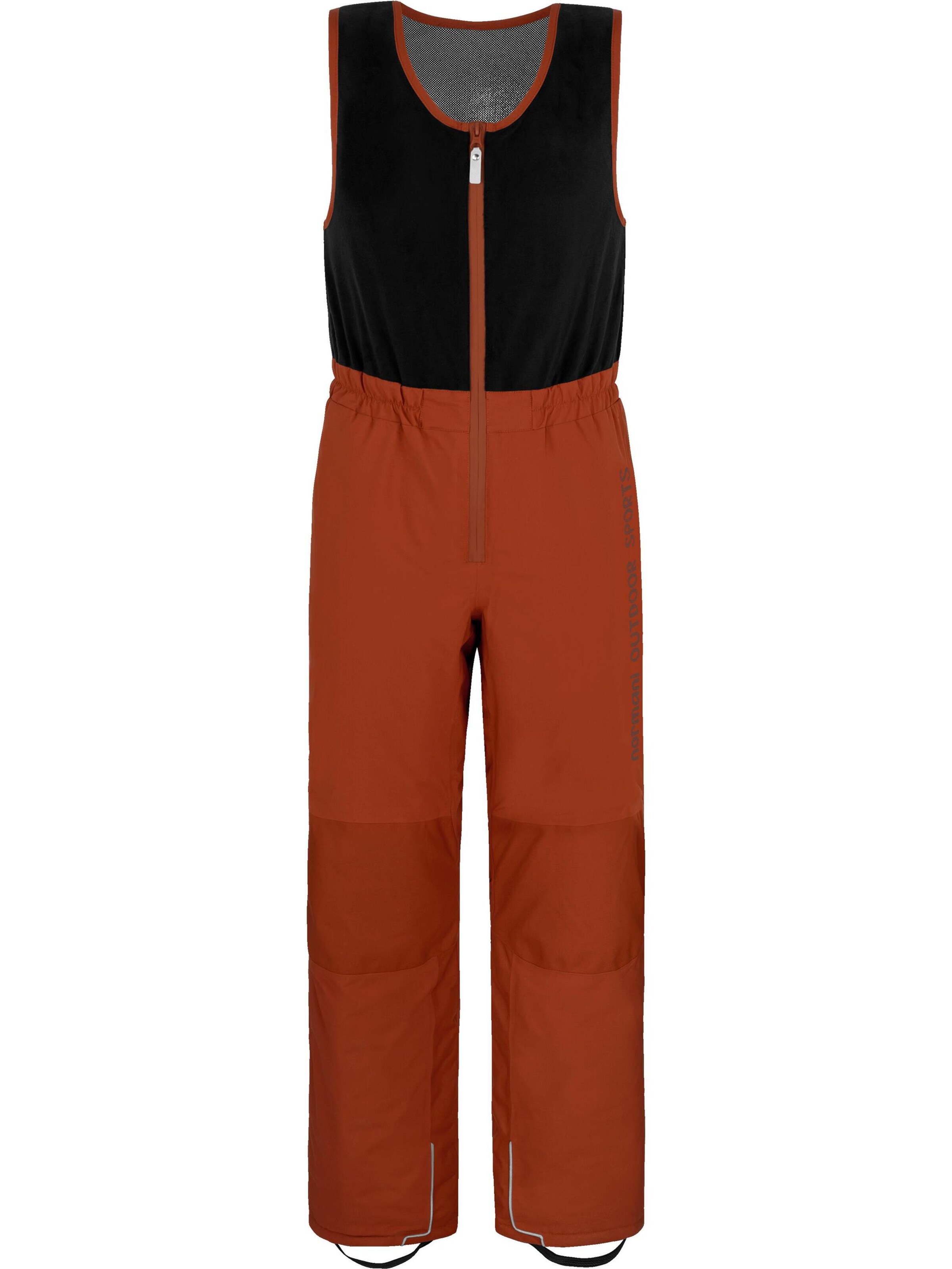 normani Regular Outdoorhose 'Carmacks' in Orange: Vorderseite