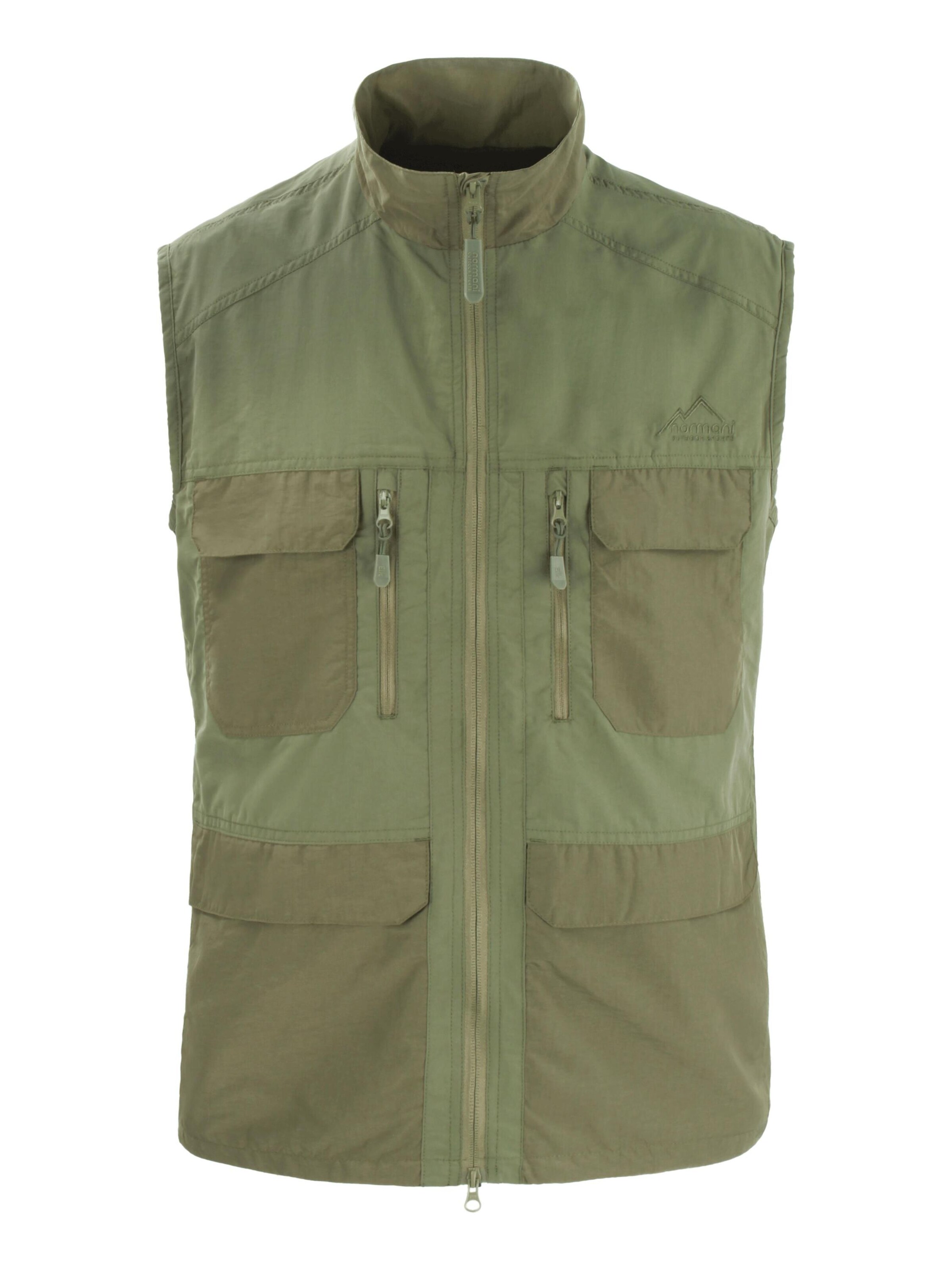 Gilet de sport 'Elk' normani en vert : devant