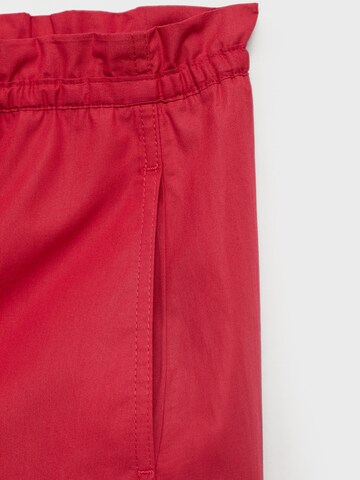 MANGO Baggy Trousers 'LUPE' in Red