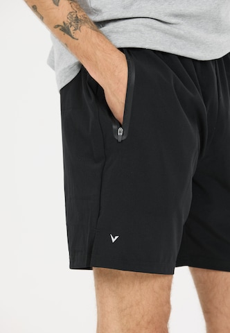 Virtus Regular Sports trousers 'Blag V3' in Black
