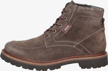 SIOUX Lace-Up Boots 'Adalrik' in Brown