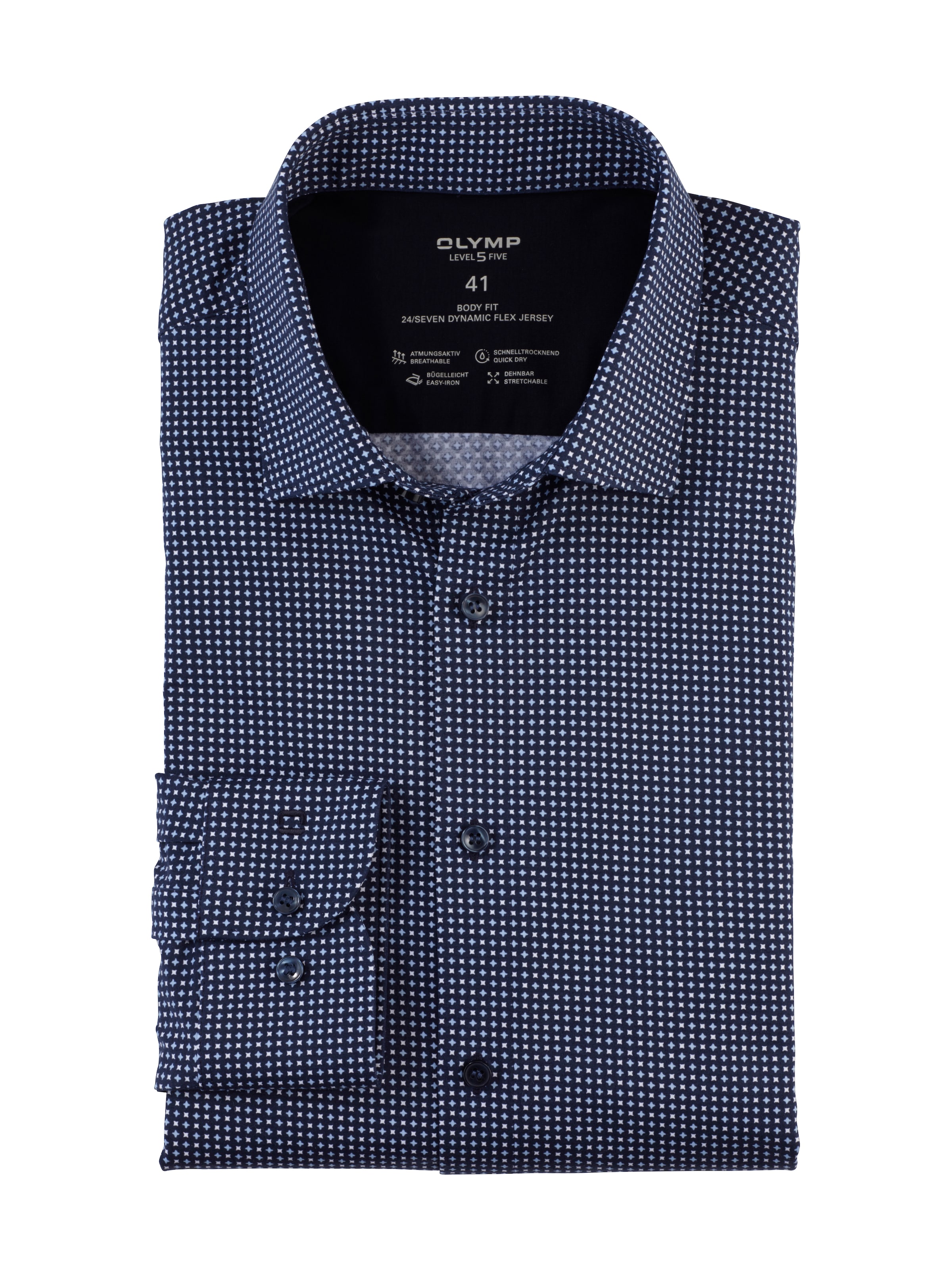 OLYMP Regular fit Business Shirt in Blue