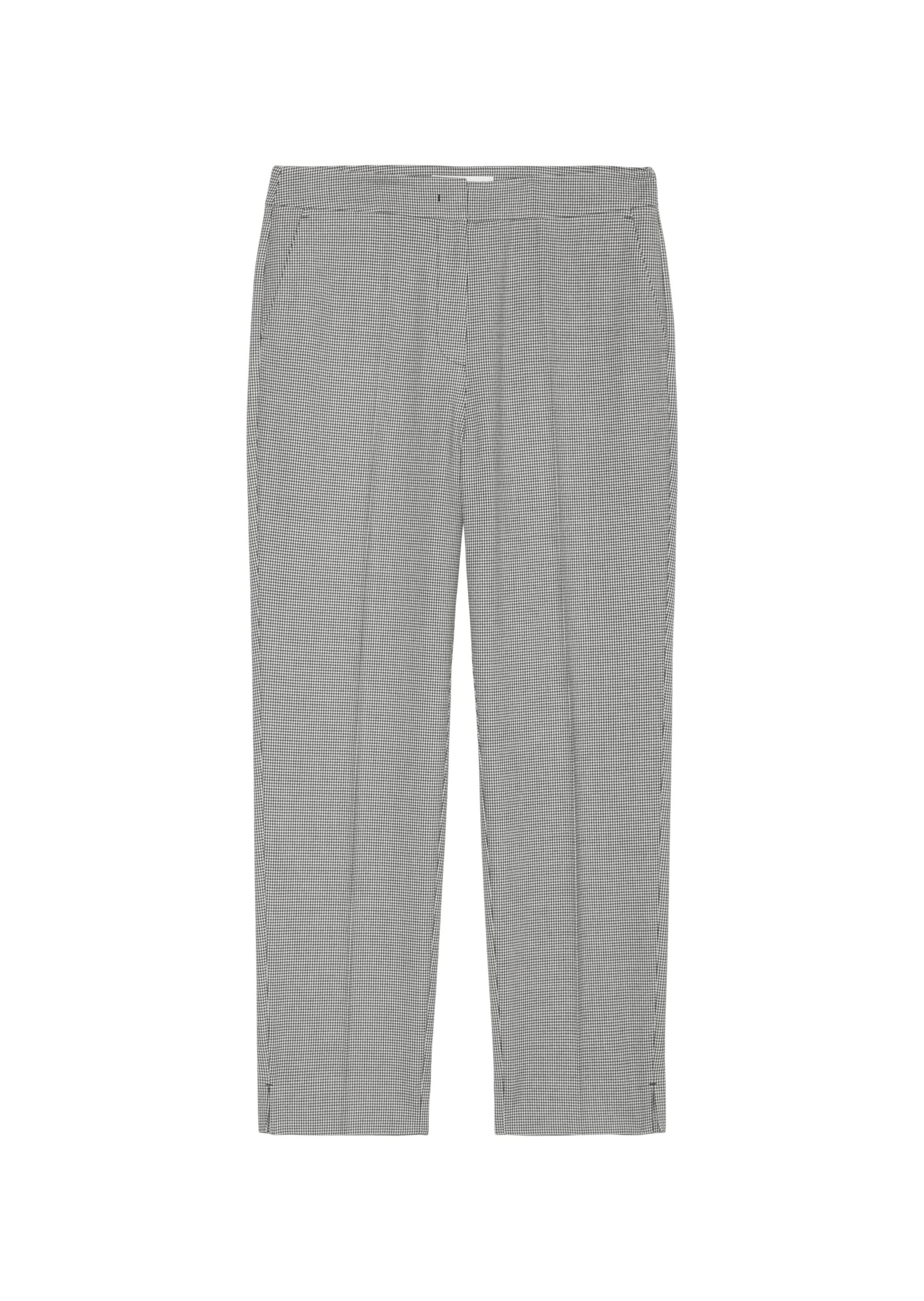 Marc O'Polo Hlače na crtu u siva / crna, Pregled proizvoda