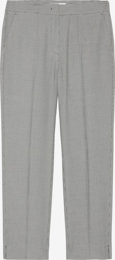 Marc O'Polo Hlače na crtu u siva / crna, Pregled proizvoda