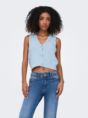 ONLY Strikvest 'ONLALVILDA' i blå