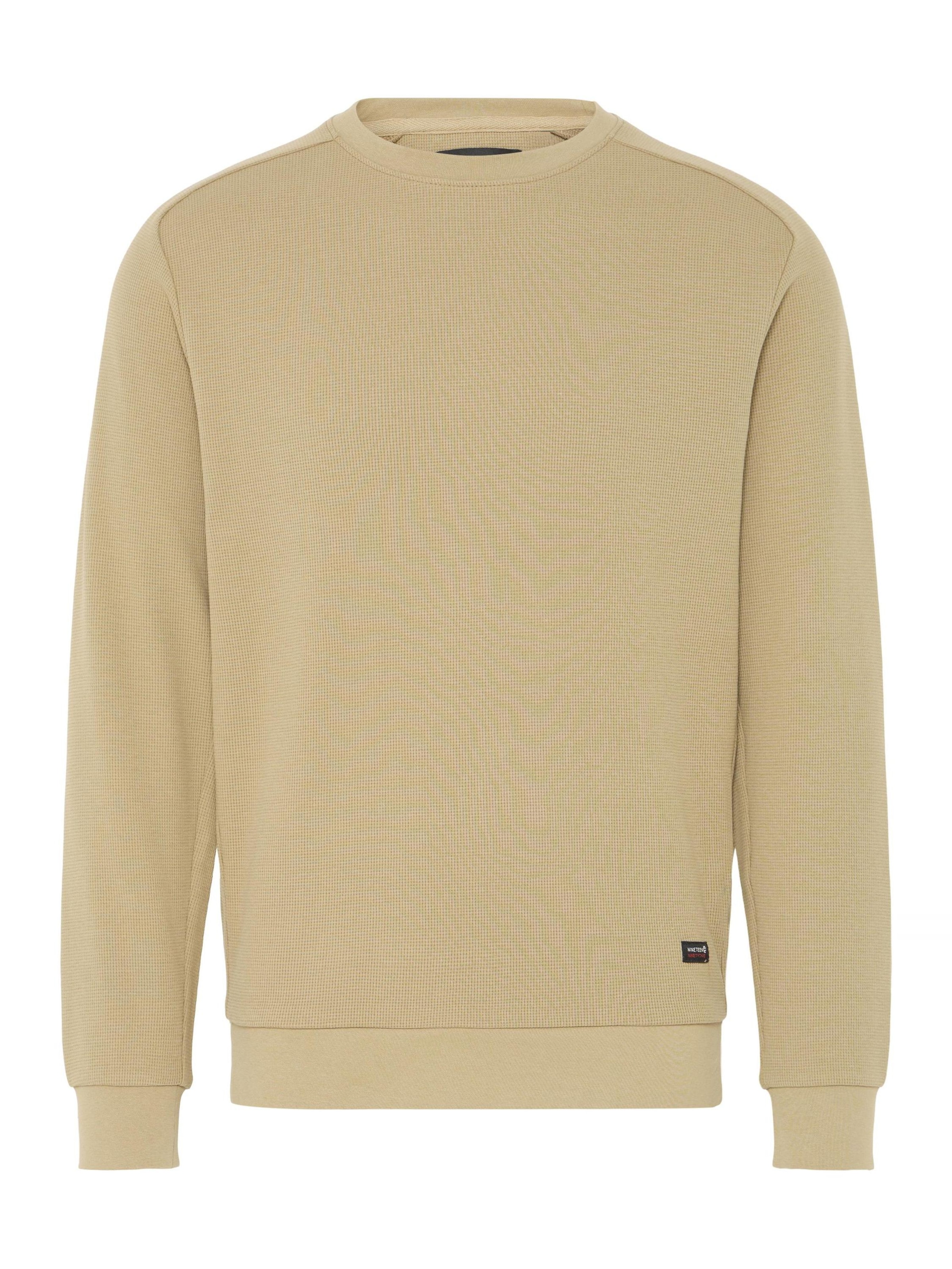 INDICODE JEANS - Jersey ' IDNado ' en beige: frente